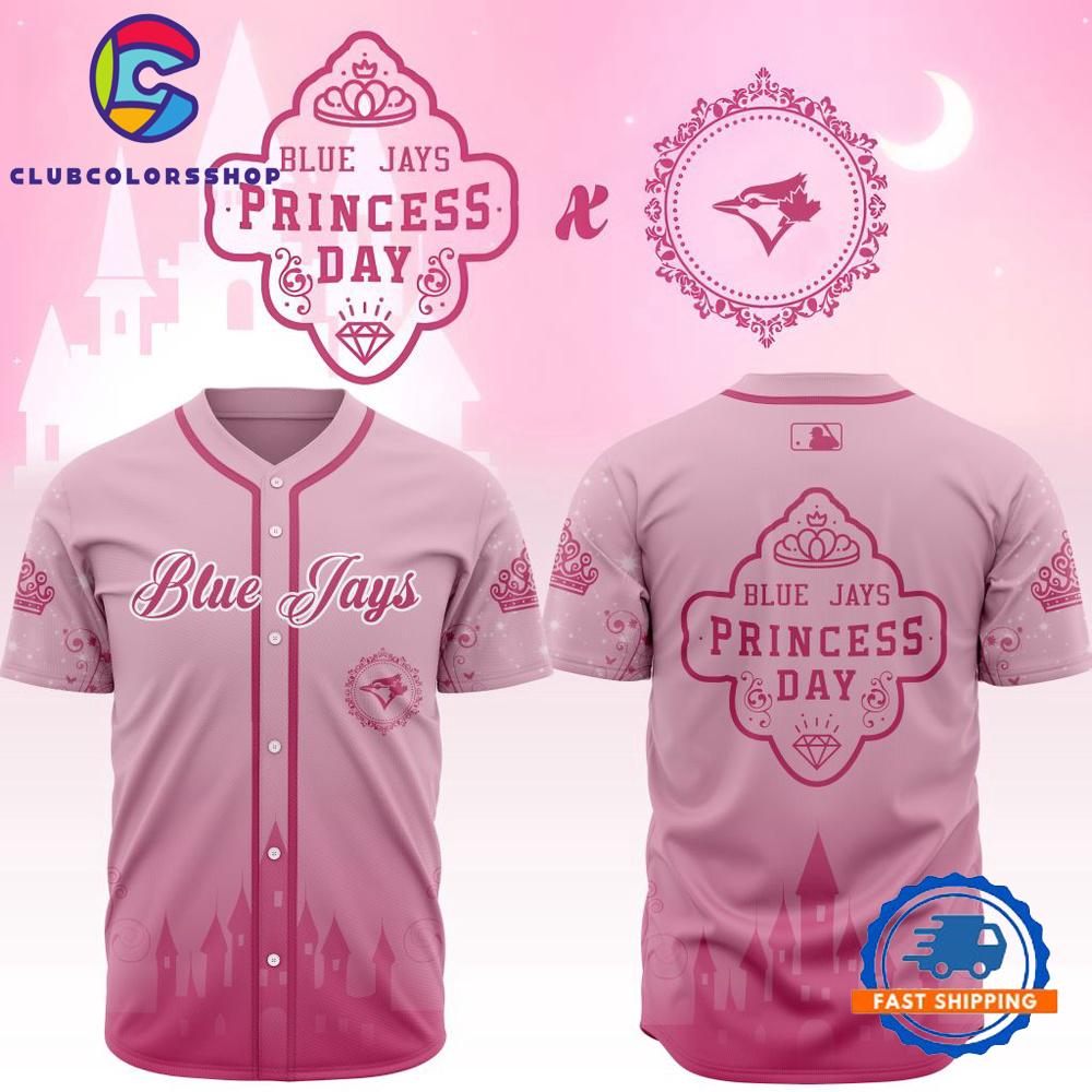 MLB Toronto Blue Jays Princess Day Design Baseball Jersey