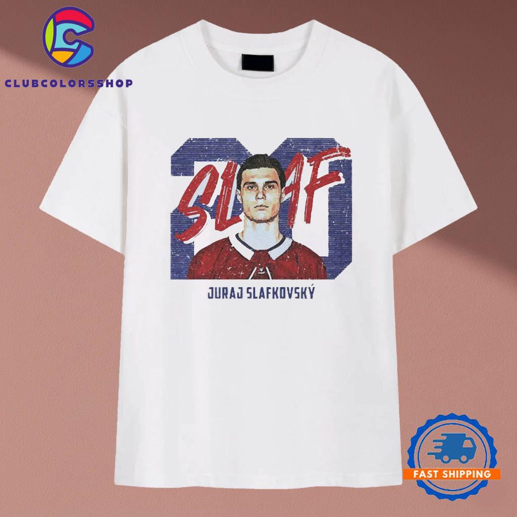 Montreal slaf Juraj Slafkovsky Montreal Canadiens T-Shirts