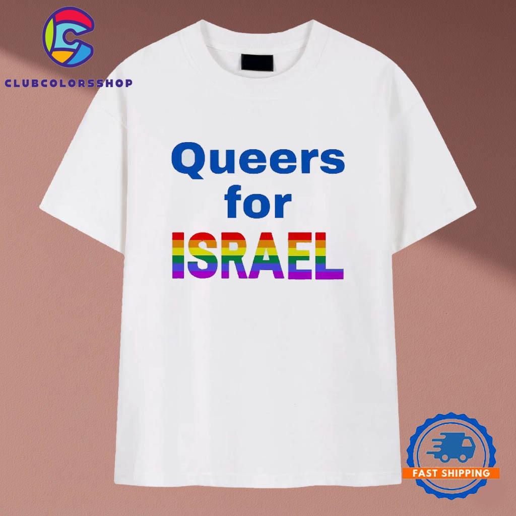 Unisex Queers for Israel LGBT T-Shirts