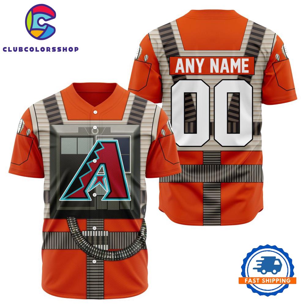 MLB Arizona Diamondbacks Special Star Wars Rebel Pilot Baseball Jersey