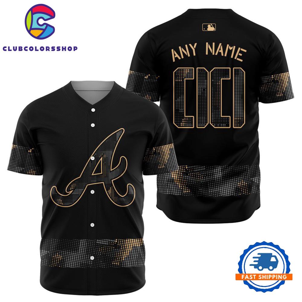 MLB Atlanta Braves Armed Forces Day Design Baseball Jersey