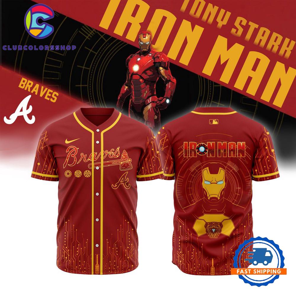 MLB Atlanta Braves x Iron Man Baseball Jersey