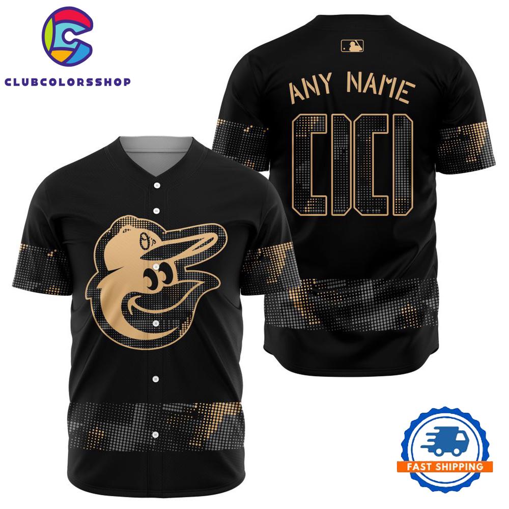 MLB Baltimore Orioles Armed Forces Day Design Baseball Jersey
