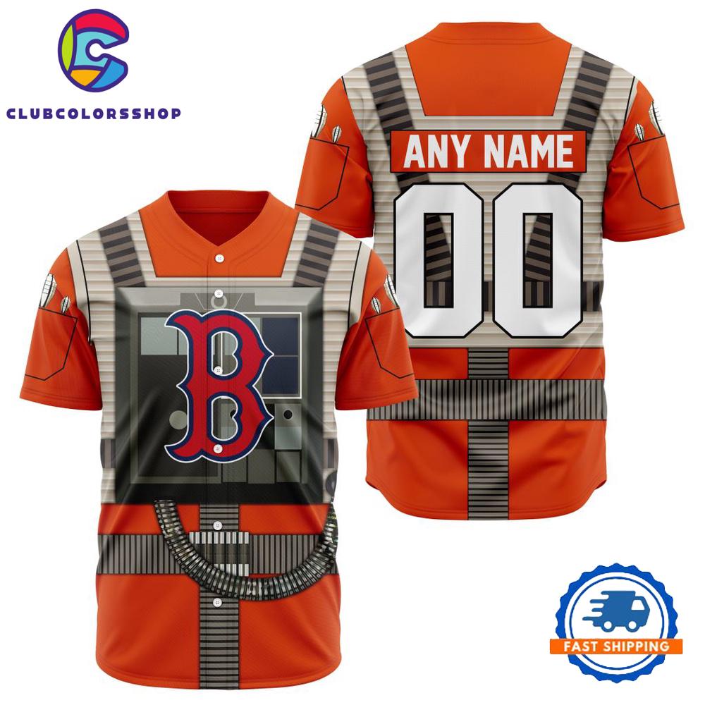 MLB Boston Red Sox Special Star Wars Rebel Pilot Baseball Jersey