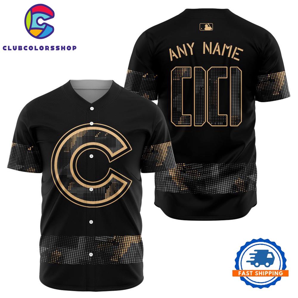 MLB Chicago Cubs Armed Forces Day Design Baseball Jersey