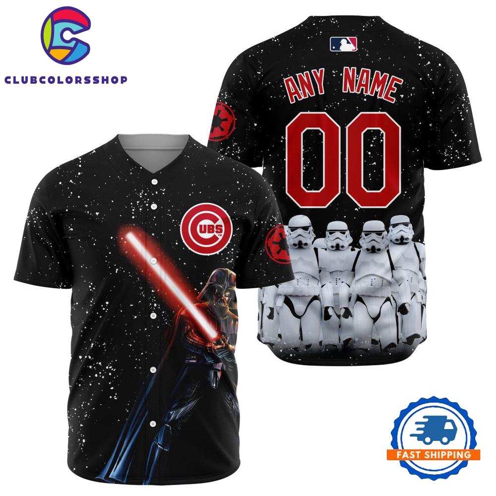 MLB Chicago Cubs Special Star Wars Design Baseball Jersey