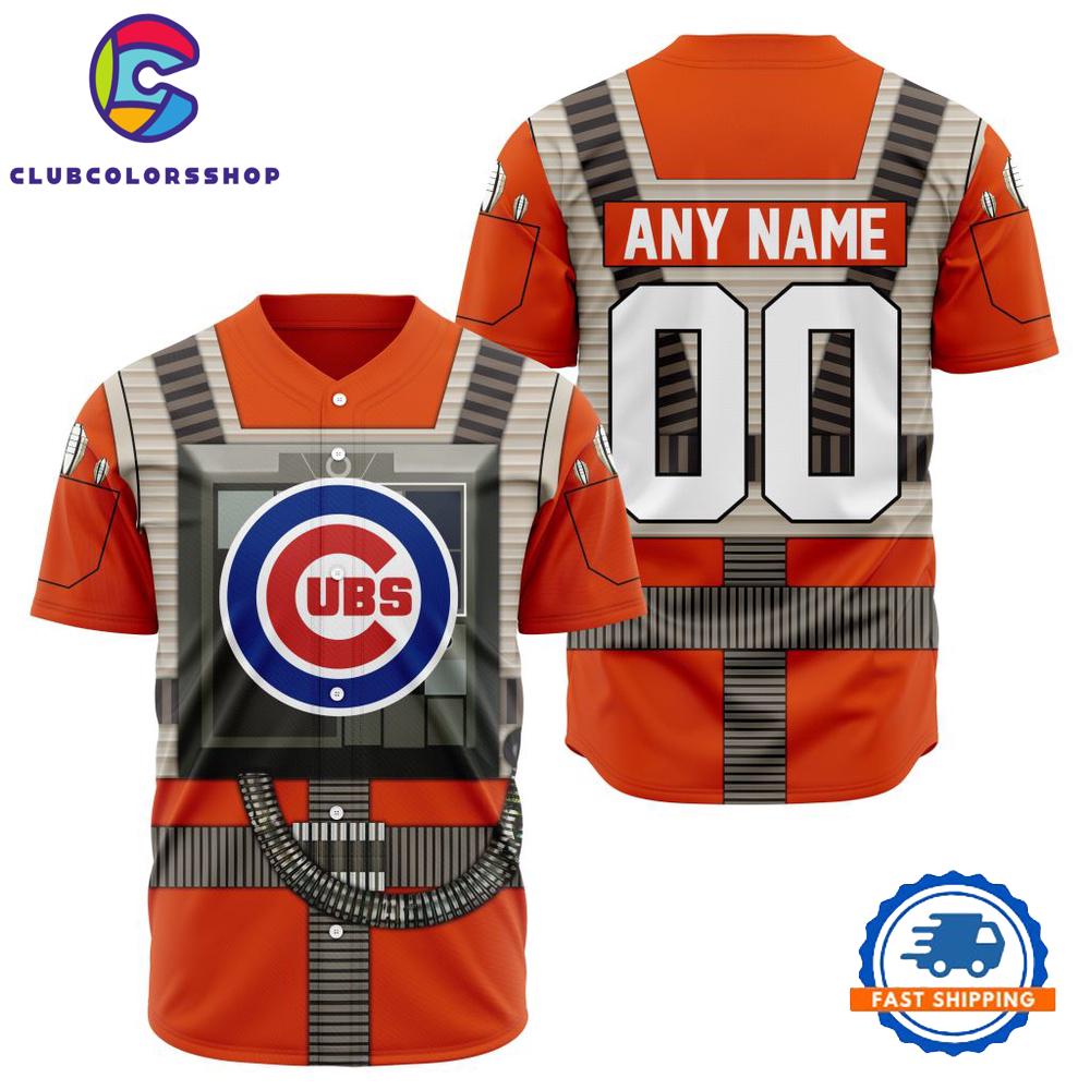 MLB Chicago Cubs Special Star Wars Rebel Pilot Baseball Jersey