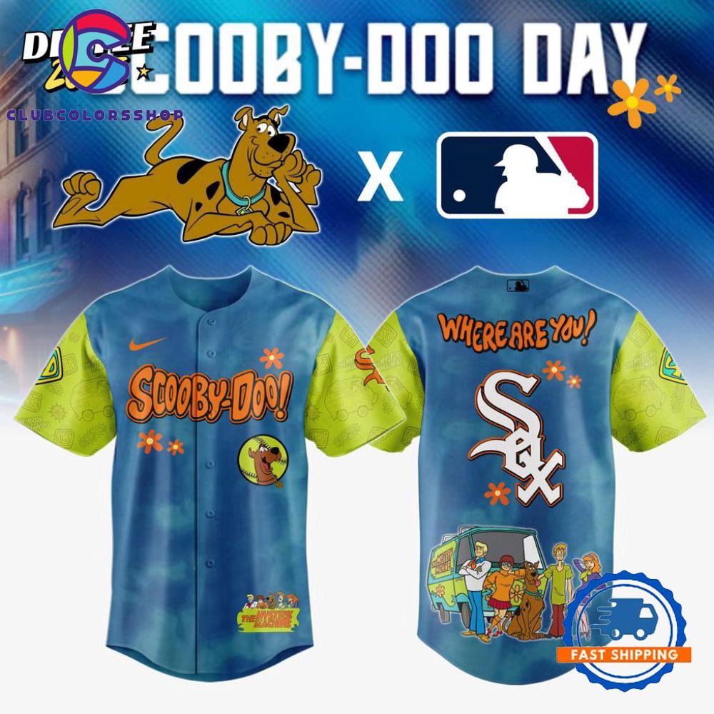 MLB Chicago White Sox Scooby-Doo Baseball Jersey
