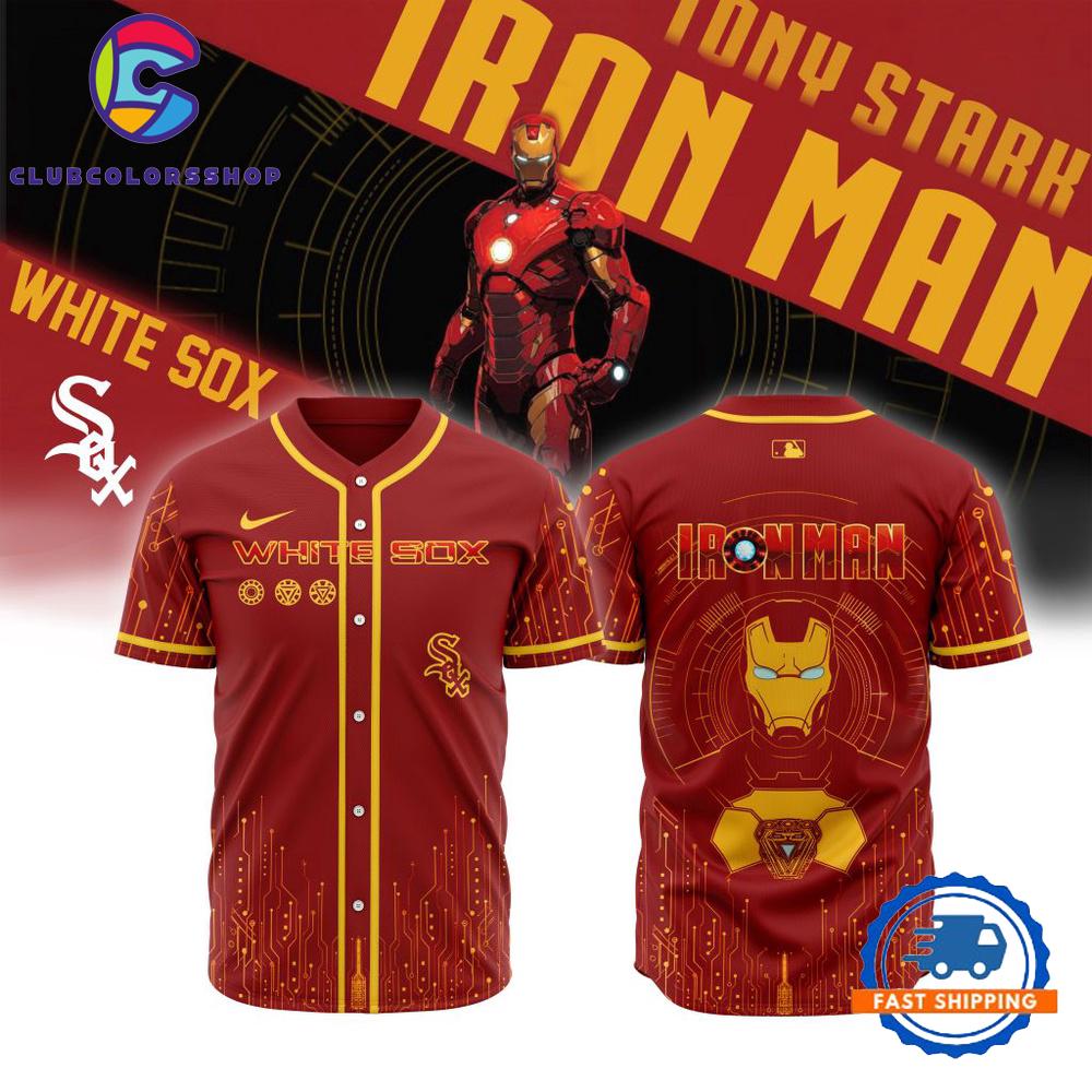 MLB Chicago White Sox x Iron Man Baseball Jersey