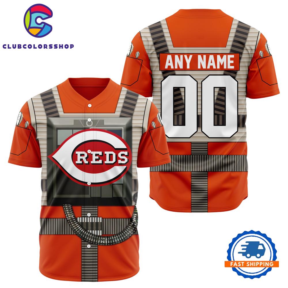 MLB Cincinnati Reds Special Star Wars Rebel Pilot Baseball Jersey