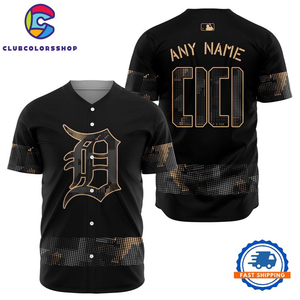 MLB Detroit Tigers Armed Forces Day Design Baseball Jersey