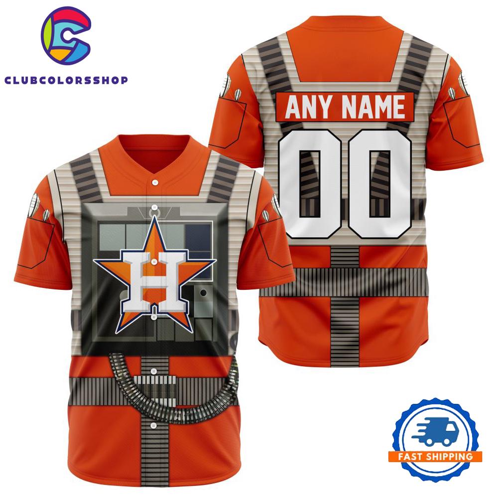 MLB Houston Astros Special Star Wars Rebel Pilot Baseball Jersey