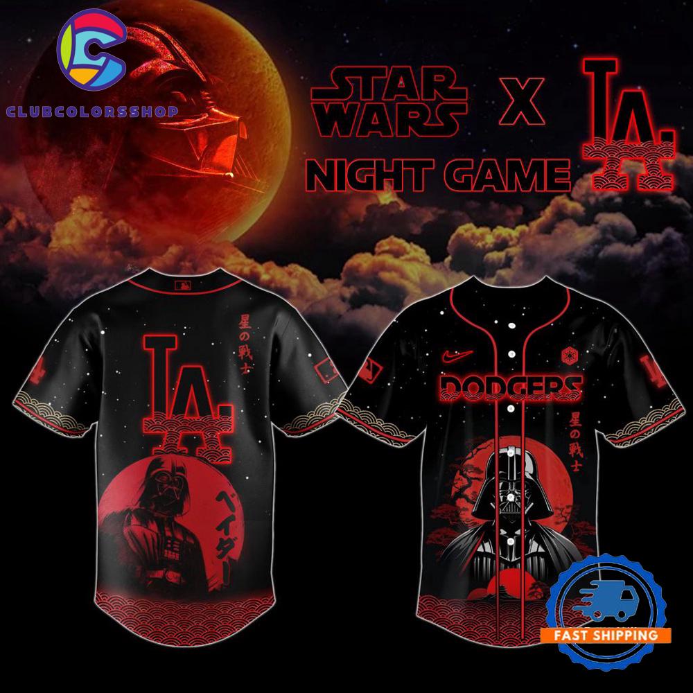 MLB Los Angeles Dodgers x Star Wars Design Baseball Jersey