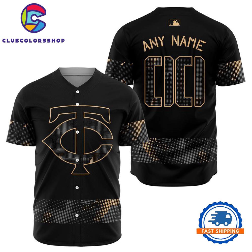 MLB Minnesota Twins Armed Forces Day Design Baseball Jersey