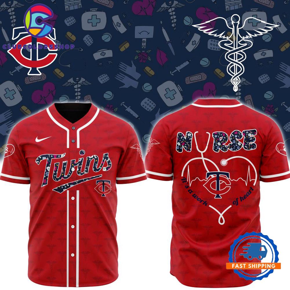 MLB Minnesota Twins Happy International Nurses Day Baseball Jersey