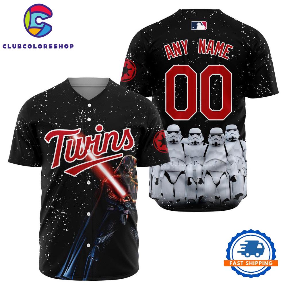 MLB Minnesota Twins Special Star Wars Design Baseball Jersey
