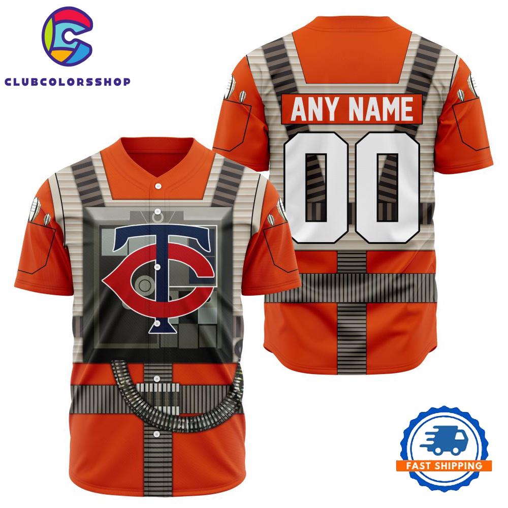 MLB Minnesota Twins Special Star Wars Rebel Pilot Baseball Jersey