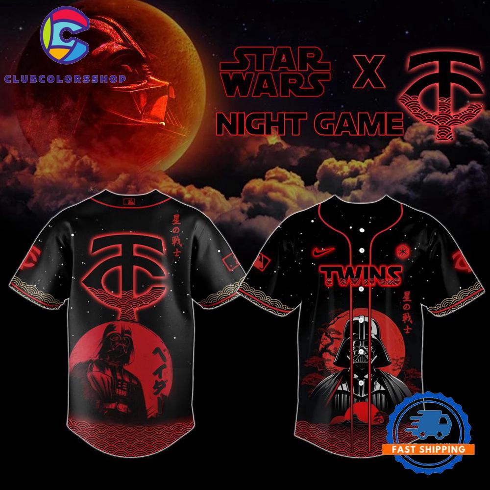 MLB Minnesota Twins x Star Wars Design Baseball Jersey