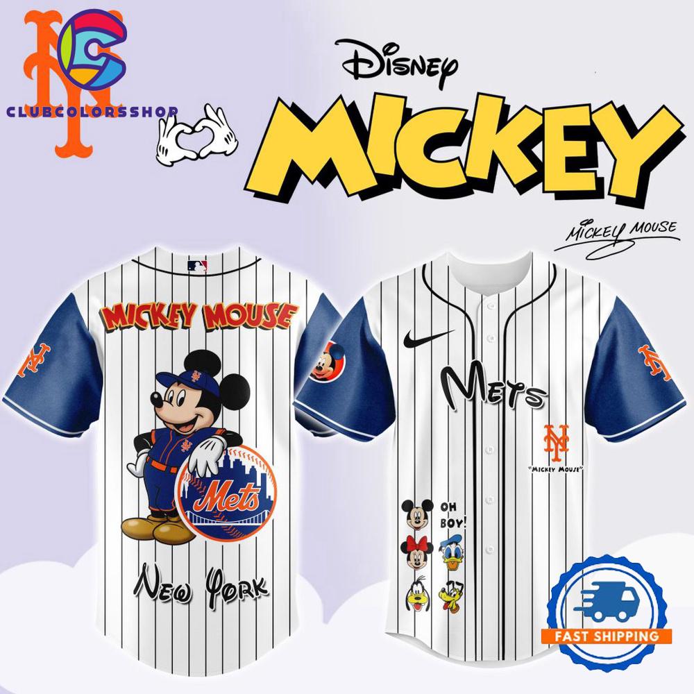 MLB New York Mets x Mickey Mouse And Friends Baseball Jersey
