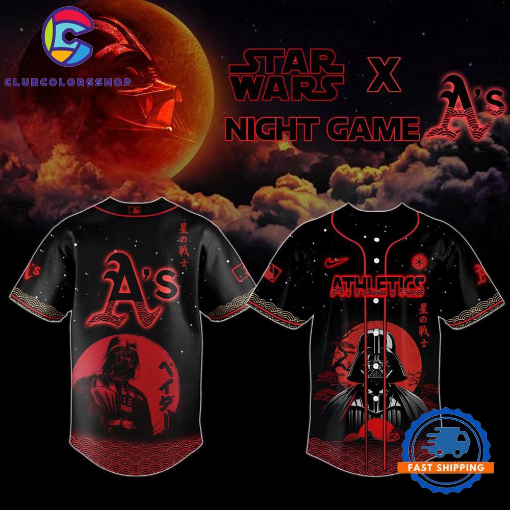 MLB Oakland Athletics x Star Wars Design Baseball Jersey