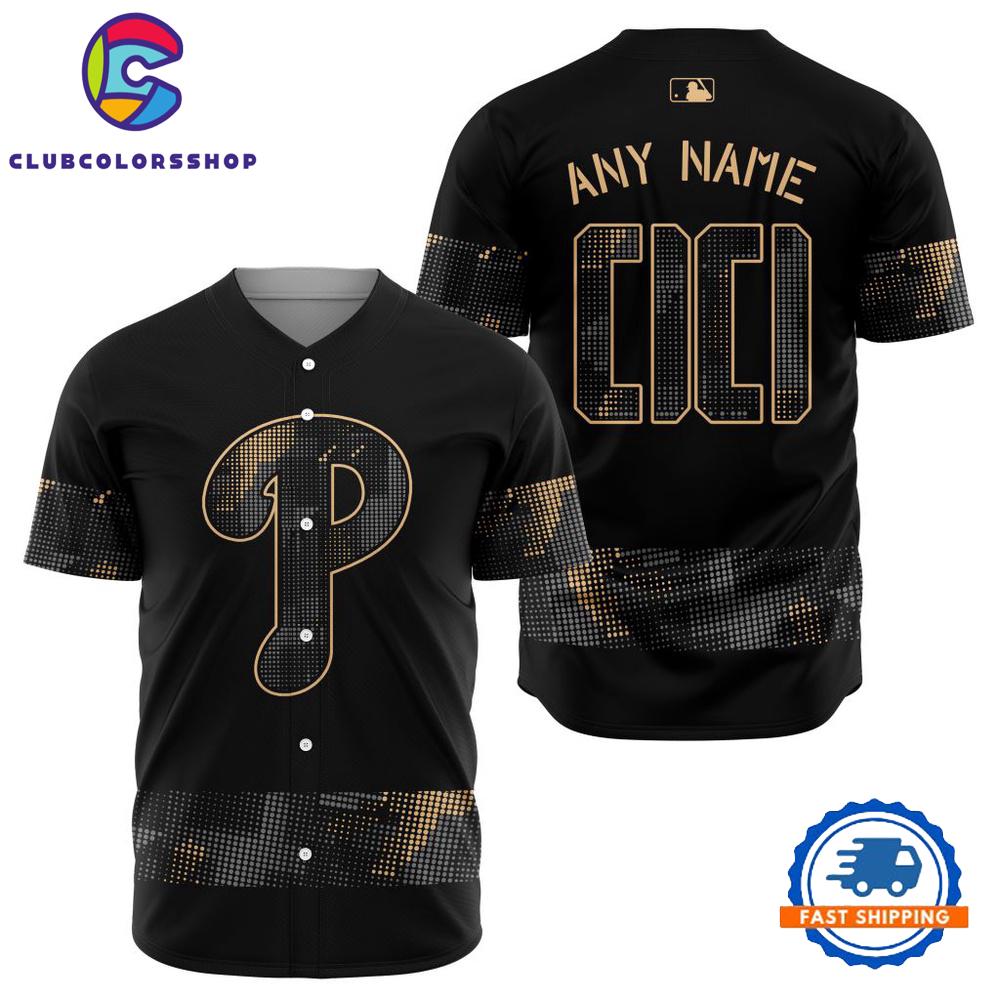 MLB Philadelphia Phillies Armed Forces Day Design Baseball Jersey