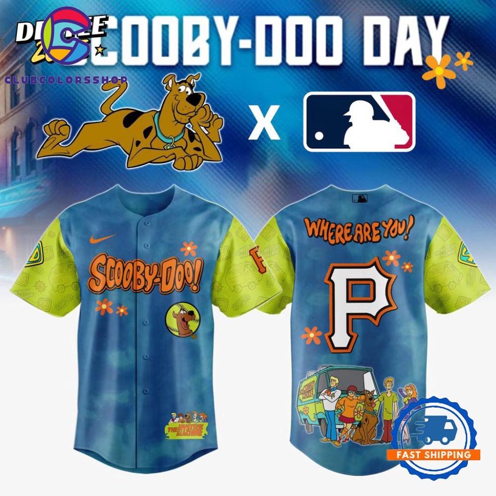 MLB Pittsburgh Pirates Scooby-Doo Baseball Jersey