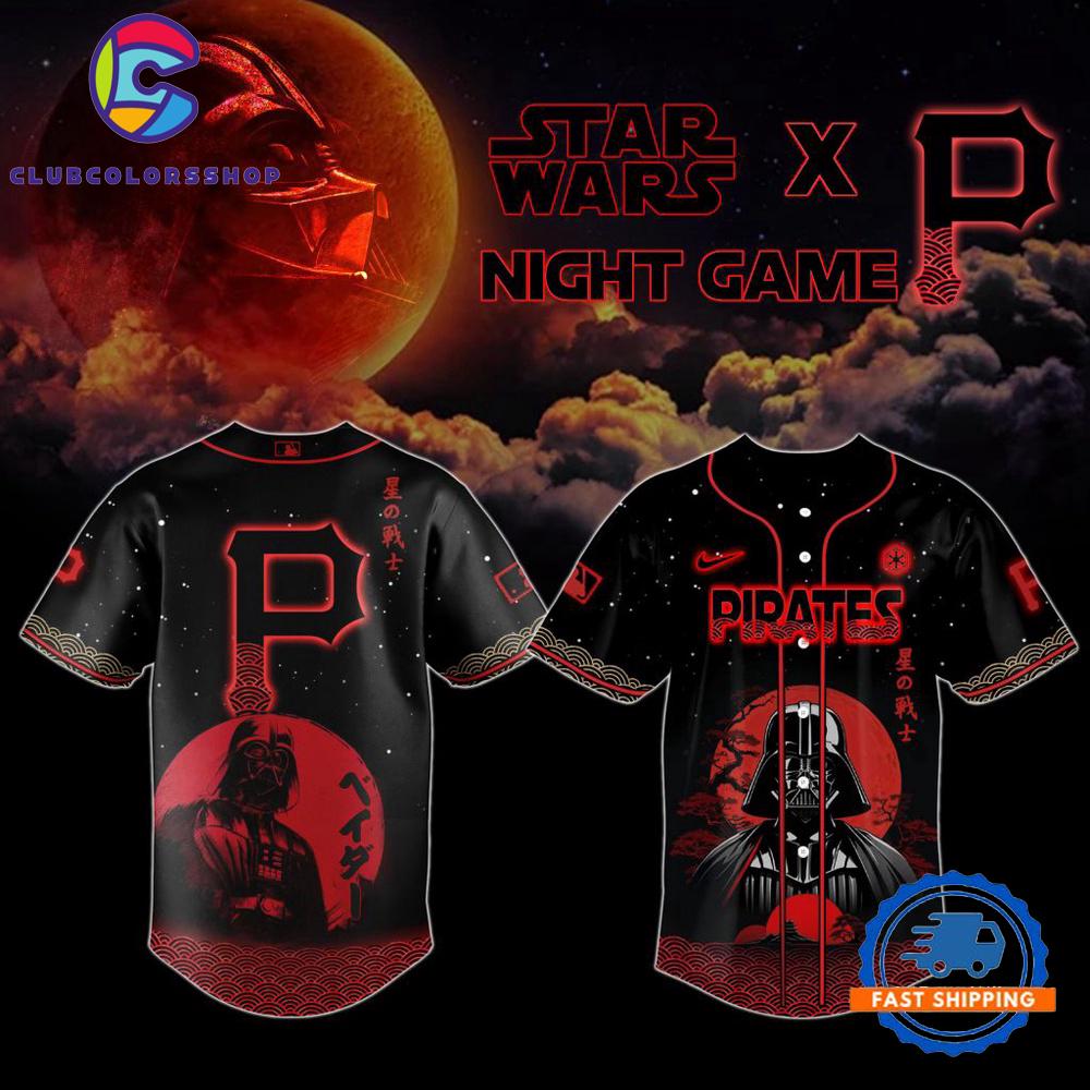 MLB Pittsburgh Pirates x Star Wars Design Baseball Jersey