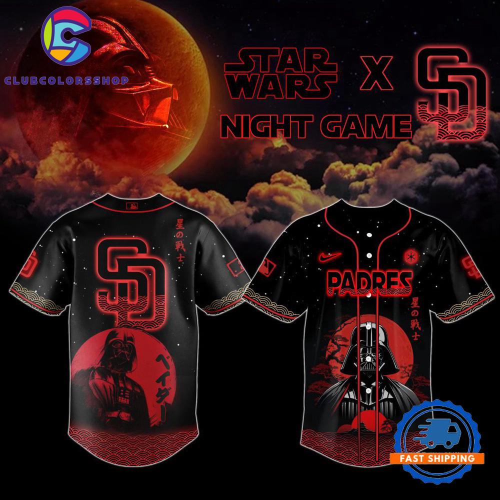 MLB San Diego Padres x Star Wars Design Baseball Jersey
