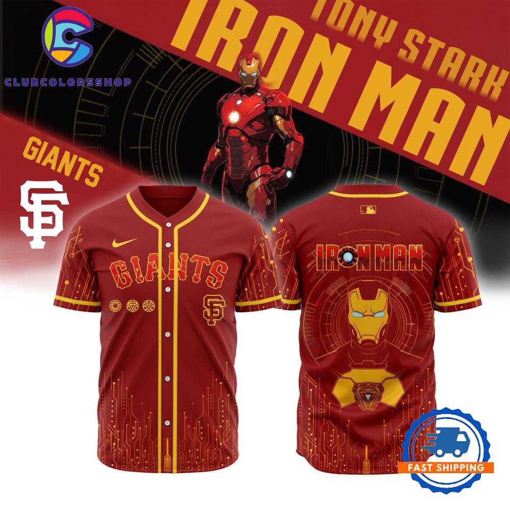 MLB San Francisco Giants x Iron Man Baseball Jersey
