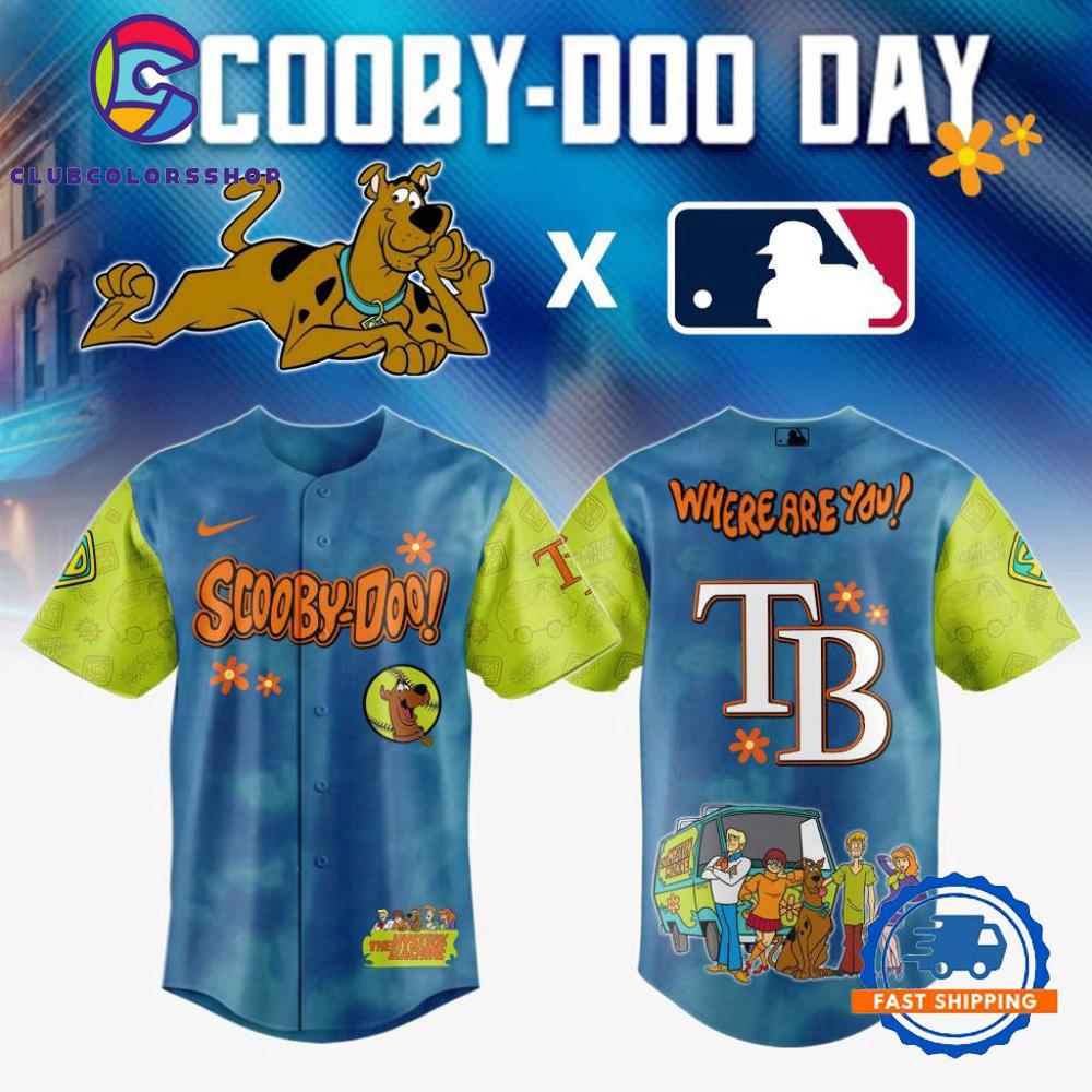 MLB Tampa Bay Rays Scooby-Doo Baseball Jersey