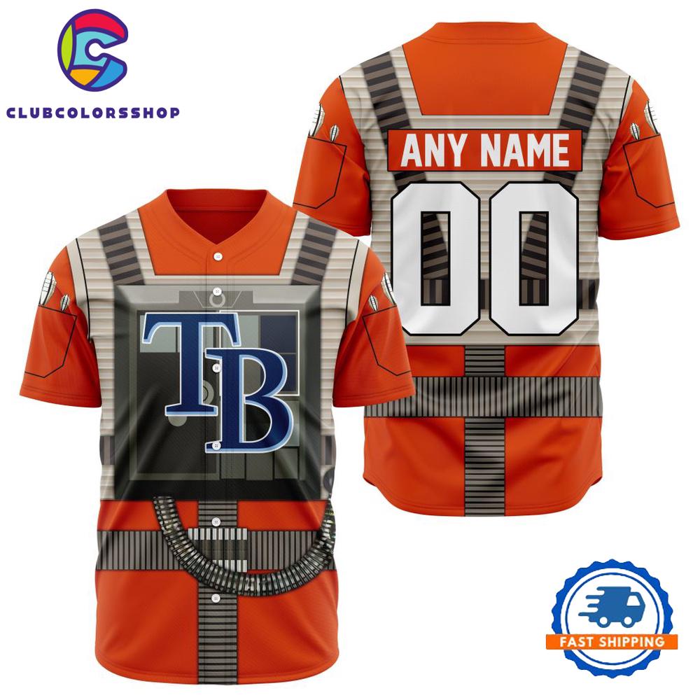 MLB Tampa Bay Rays Special Star Wars Rebel Pilot Baseball Jersey