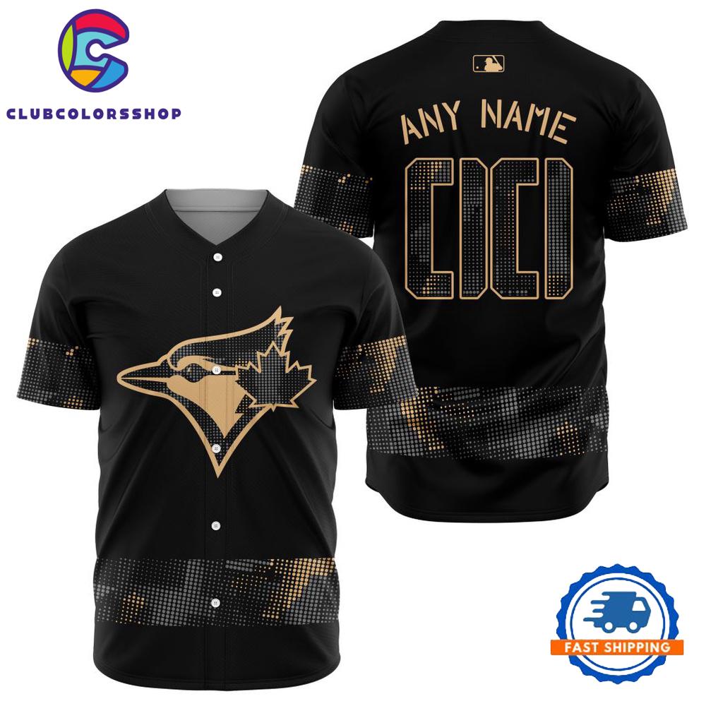 MLB Toronto Blue Jays Armed Forces Day Design Baseball Jersey