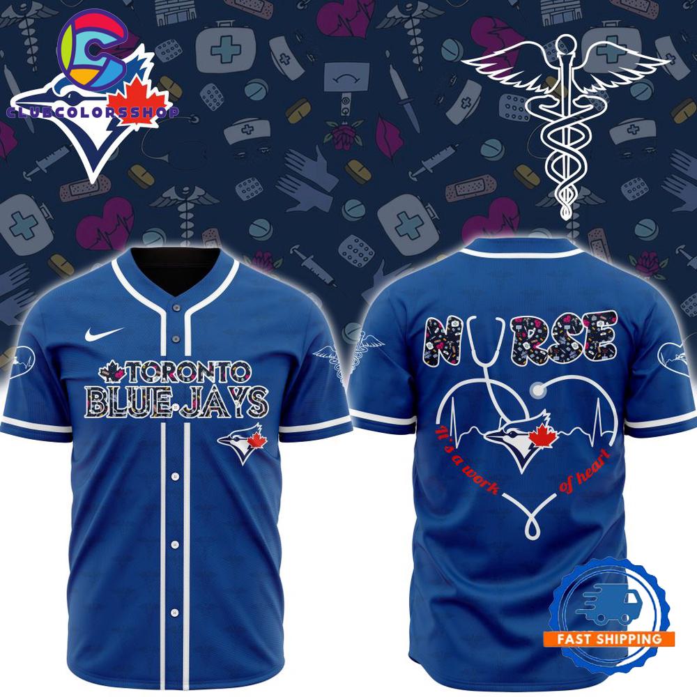 MLB Toronto Blue Jays Happy International Nurses Day Baseball Jersey