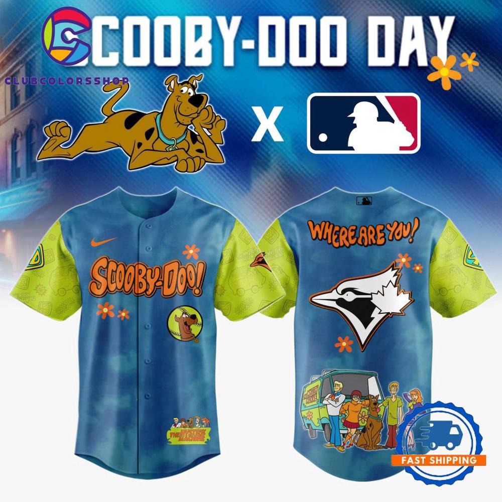 MLB Toronto Blue Jays Scooby-Doo Baseball Jersey