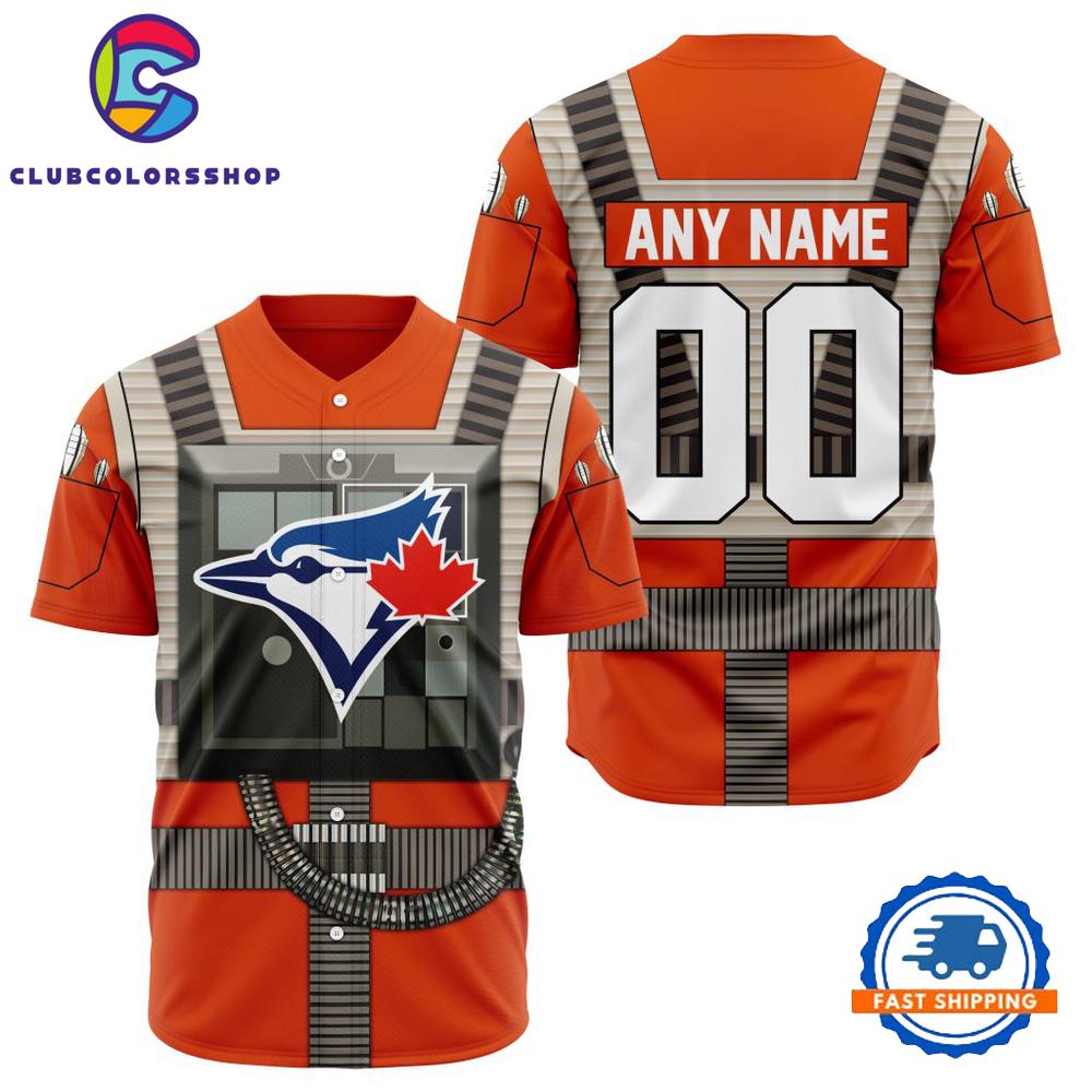 MLB Toronto Blue Jays Special Star Wars Rebel Pilot Baseball Jersey