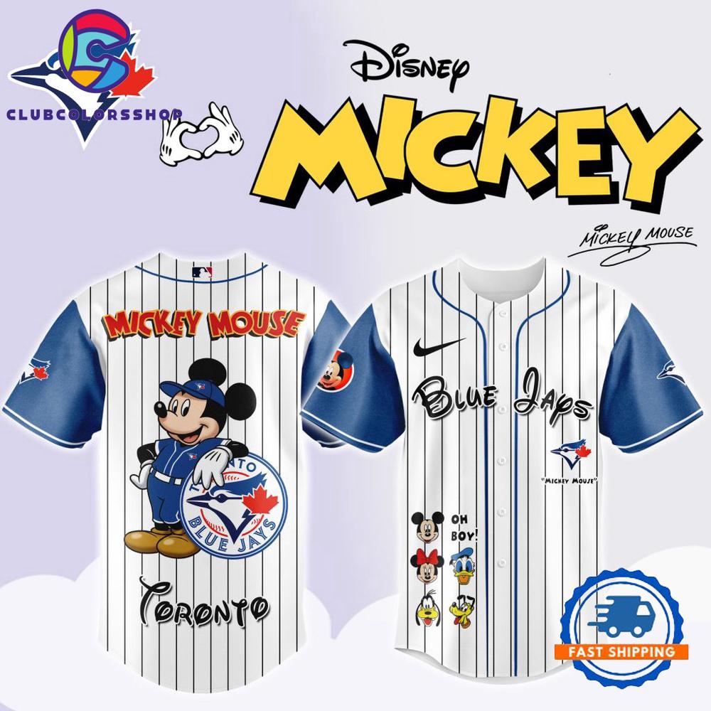 MLB Toronto Blue Jays x Mickey Mouse And Friends Baseball Jersey