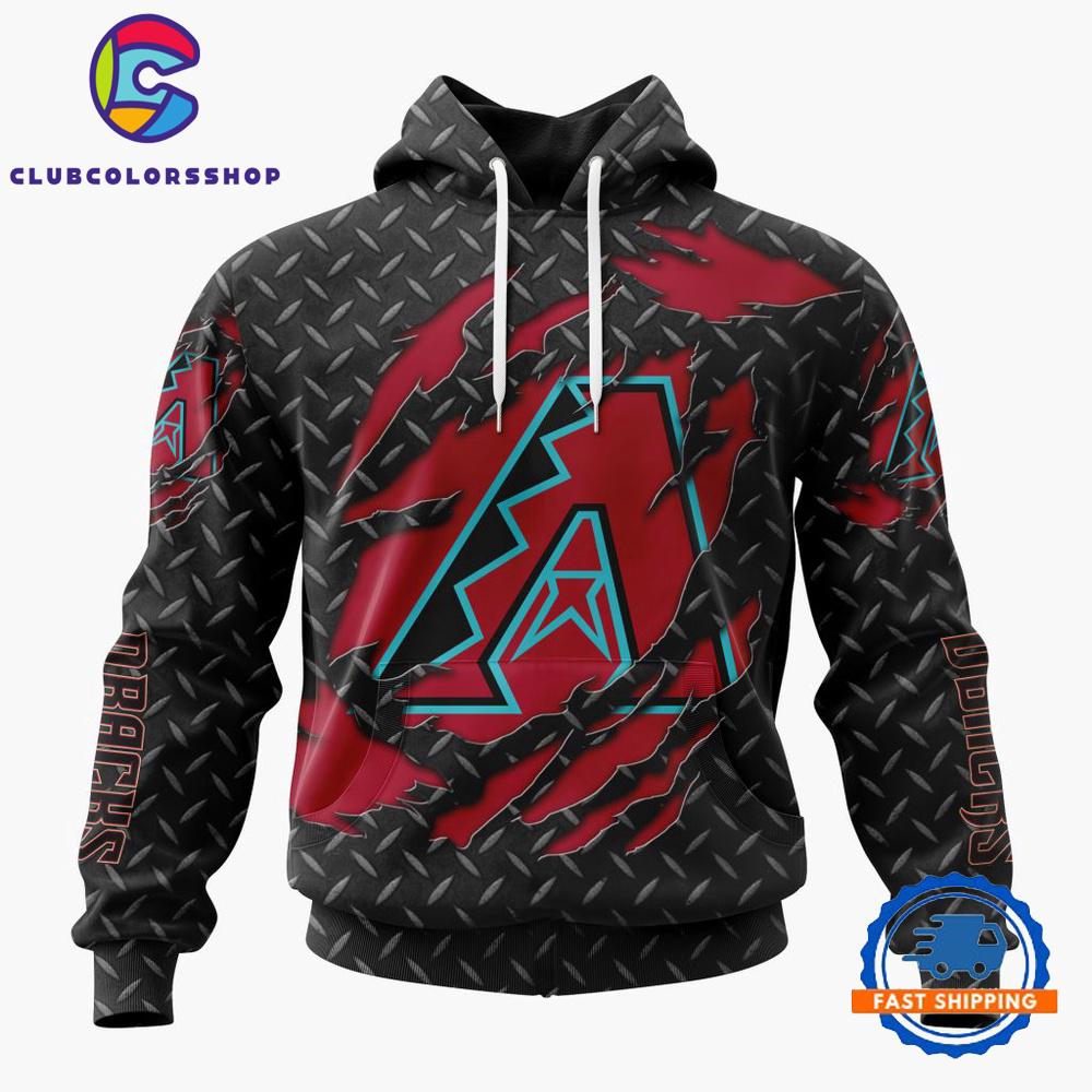 MLB Arizona Diamondbacks Special Black Metal Design Hoodie, TShirt, Sweatshirt