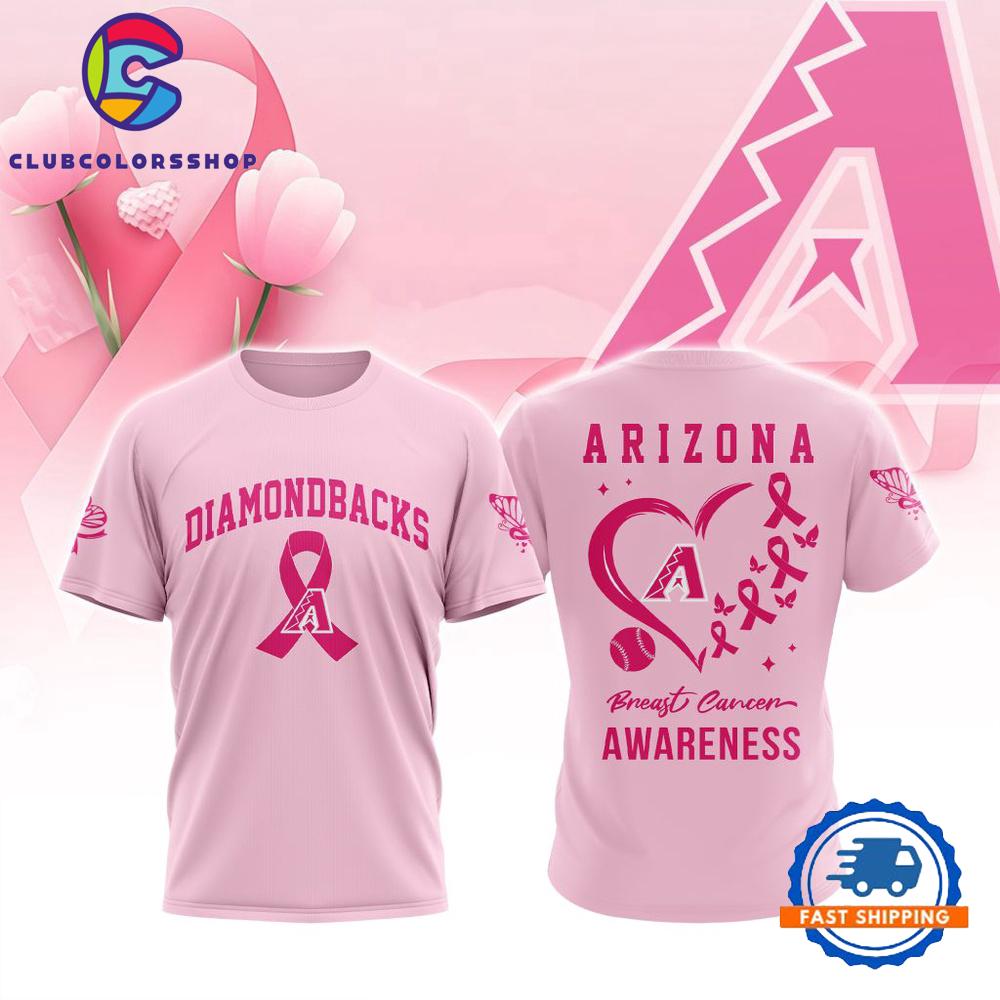 MLB Arizona Diamondbacks Special Pink Breast Cancer Awareness Design T Shirt, Hoodie, Long Sleeve Shirt