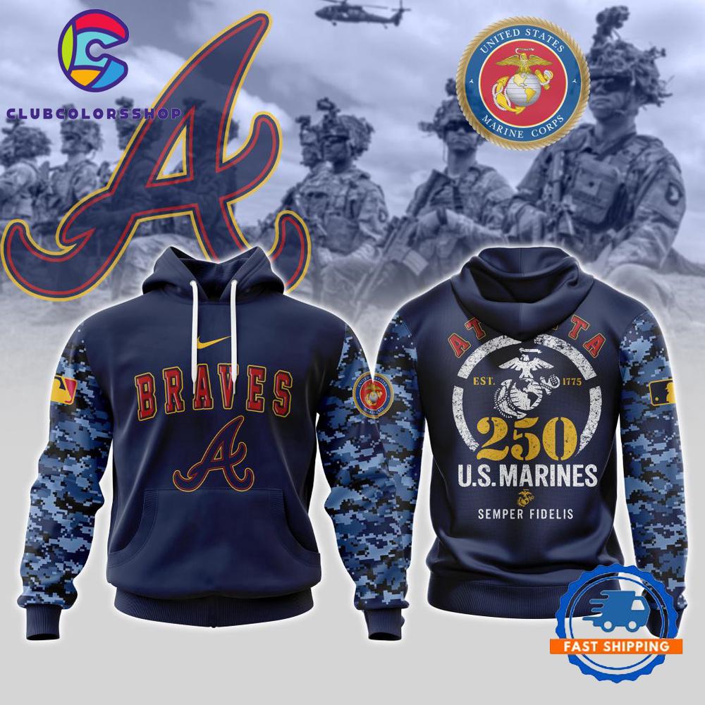 MLB Atlanta Braves USMC 250th Birthday Design T Shirt, Hoodie, Sweatshirt MLB Atlanta Braves USMC 250th Birthday Design T Shirt, Hoodie, Sweatshirt