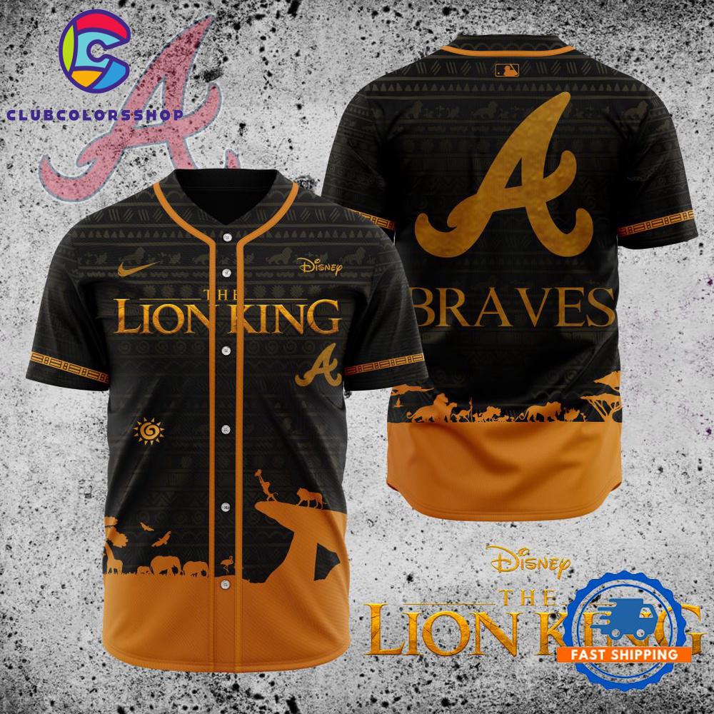 MLB Atlanta Braves x The Lion King Baseball Jersey
