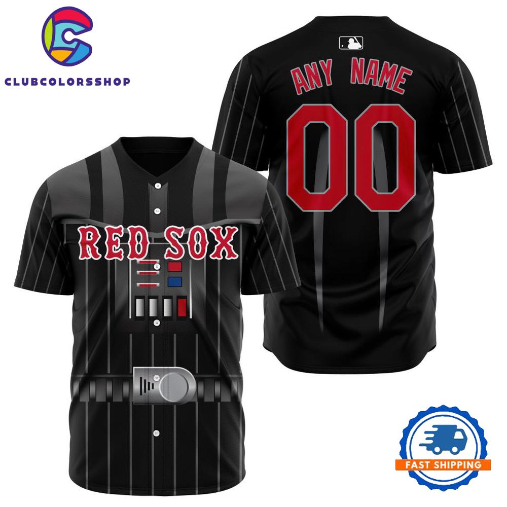 MLB Boston Red Sox Special Star Wars Darth Vader Design Jersey Shirt
