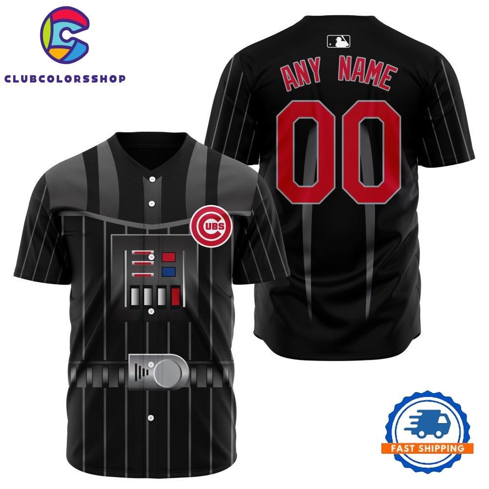 MLB Chicago Cubs Special Star Wars Darth Vader Design Jersey Shirt