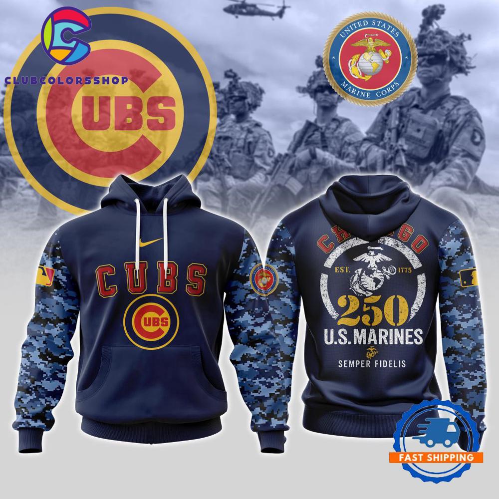 MLB Chicago Cubs USMC 250th Birthday Design T Shirt, Hoodie, Sweatshirt MLB Chicago Cubs USMC 250th Birthday Design T Shirt, Hoodie, Sweatshirt