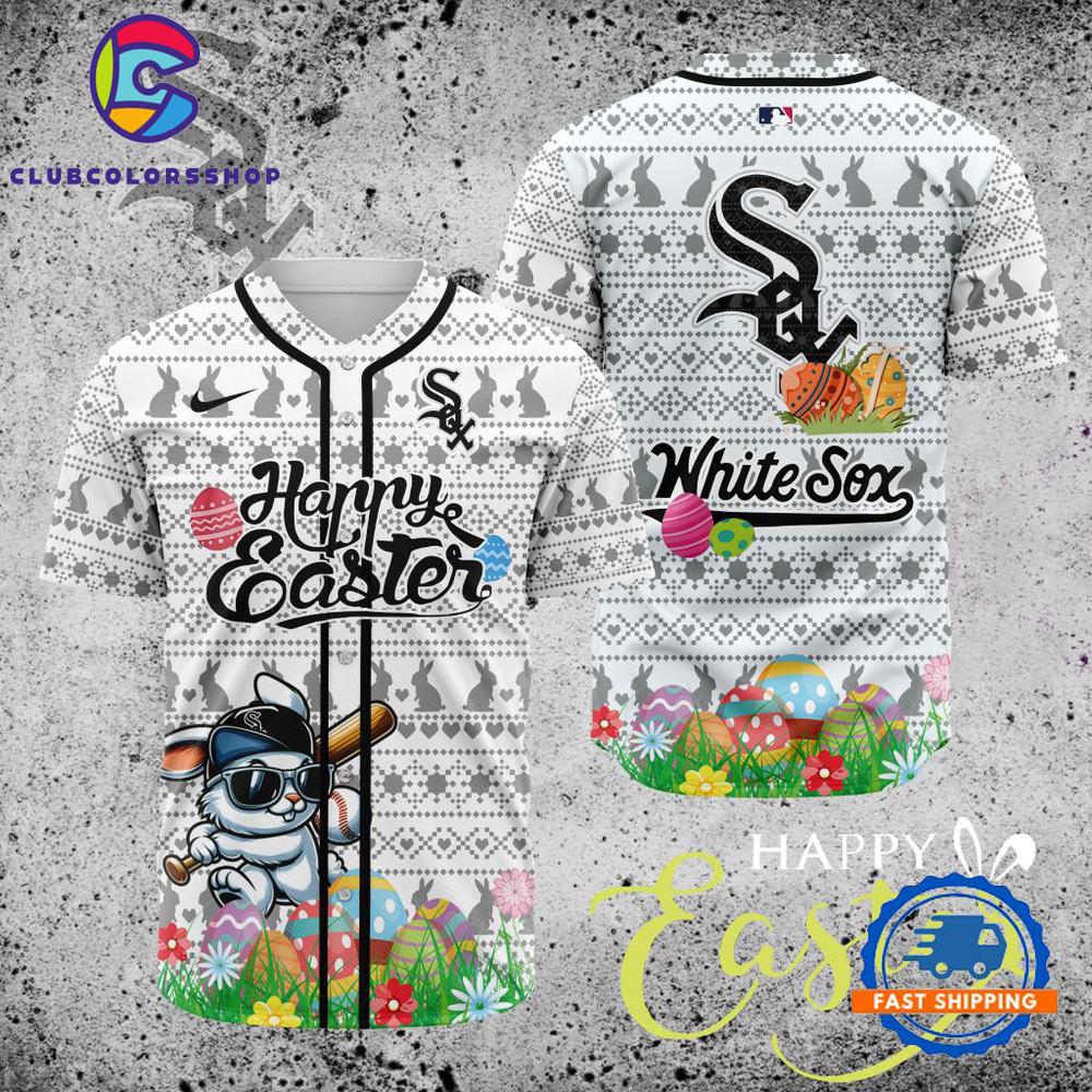 MLB Chicago White Sox Happy Easter Baseball Jersey