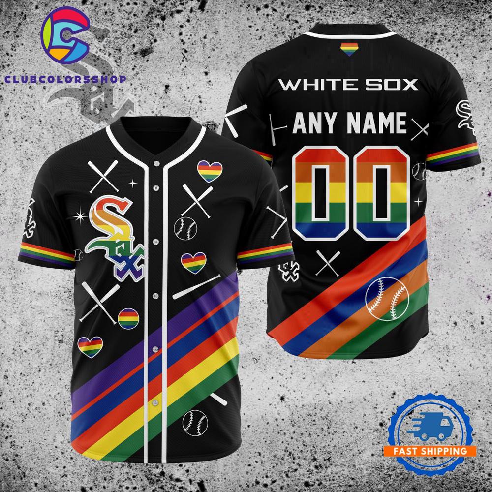 MLB Chicago White Sox Pride Heritage Baseball Jersey
