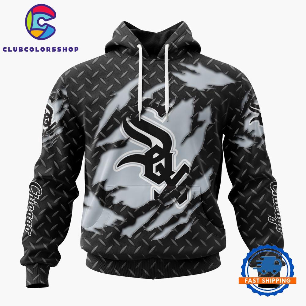 MLB Chicago White Sox Special Black Metal Design Hoodie, TShirt, Sweatshirt