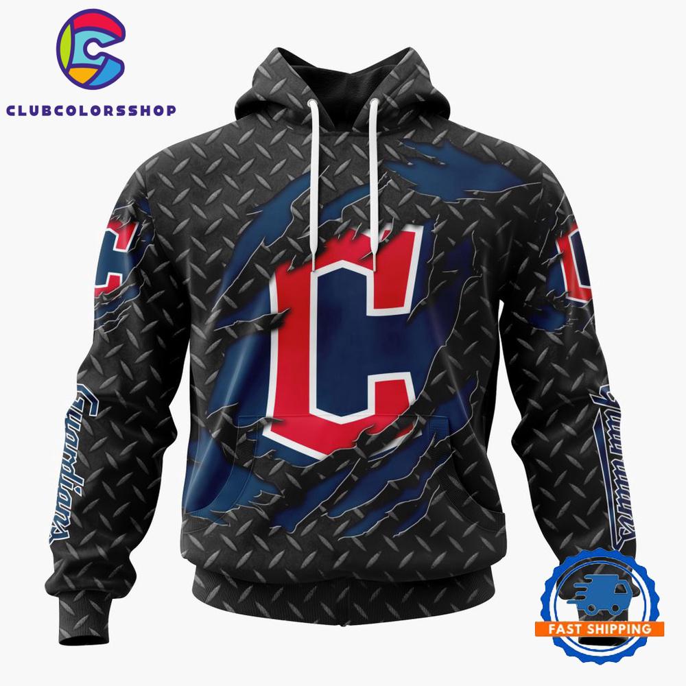 MLB Cleveland Guardians Special Black Metal Design Hoodie, TShirt, Sweatshirt