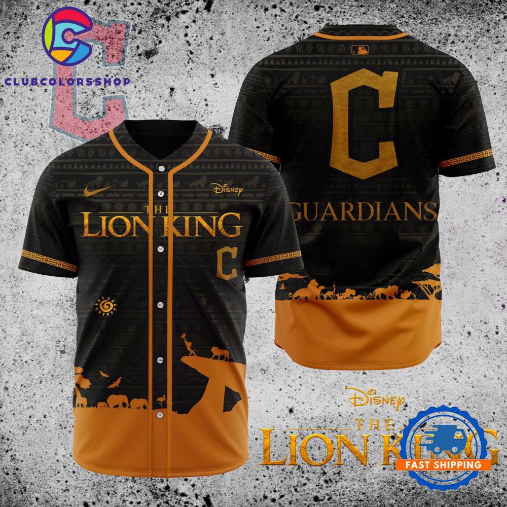 MLB Cleveland Guardians x The Lion King Baseball Jersey