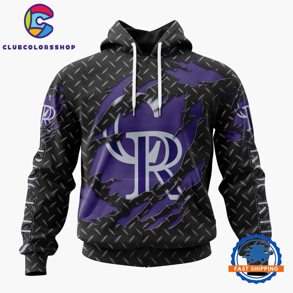 MLB Colorado Rockies Special Black Metal Design Hoodie, TShirt, Sweatshirt