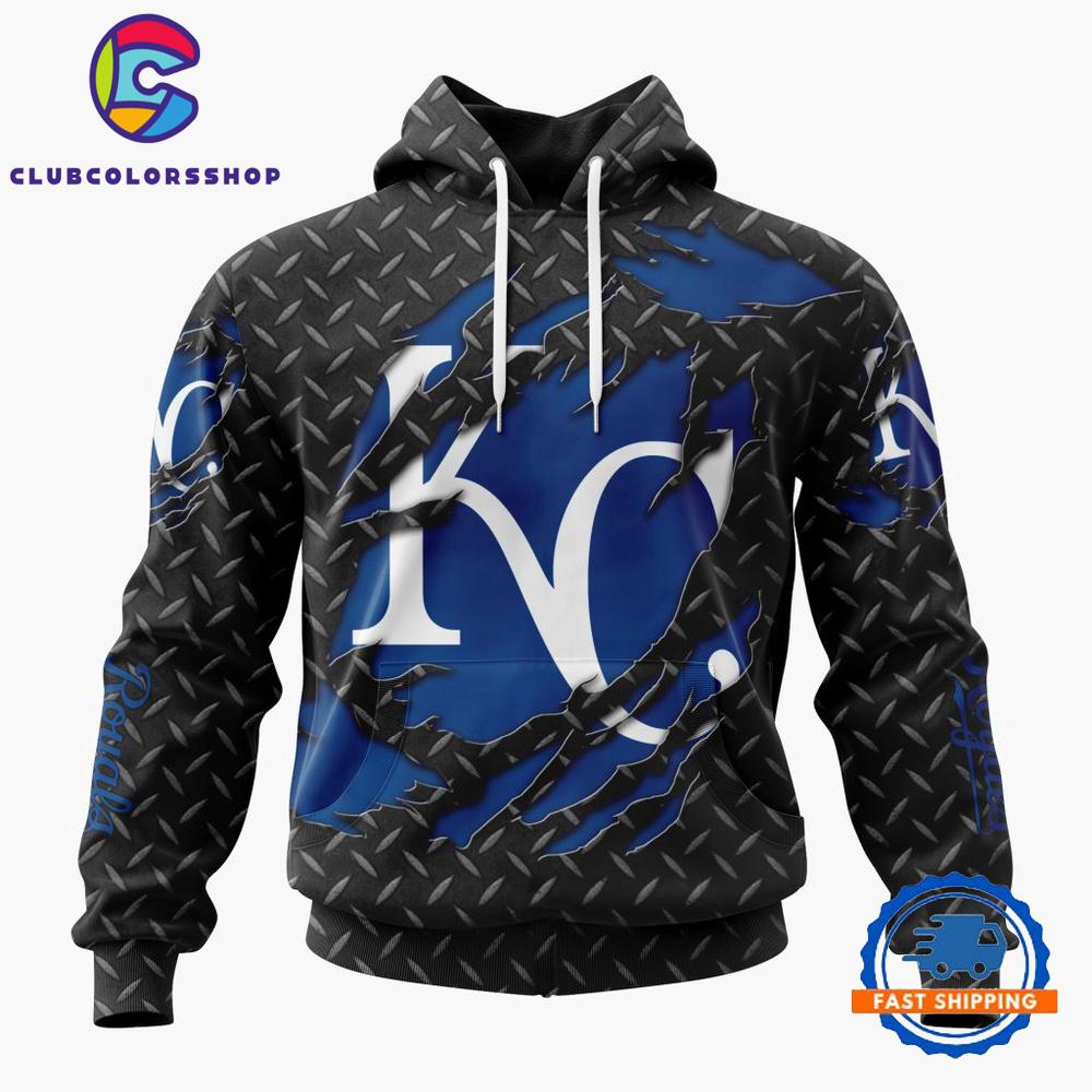 MLB Kansas City Royals Special Black Metal Design Hoodie, TShirt, Sweatshirt